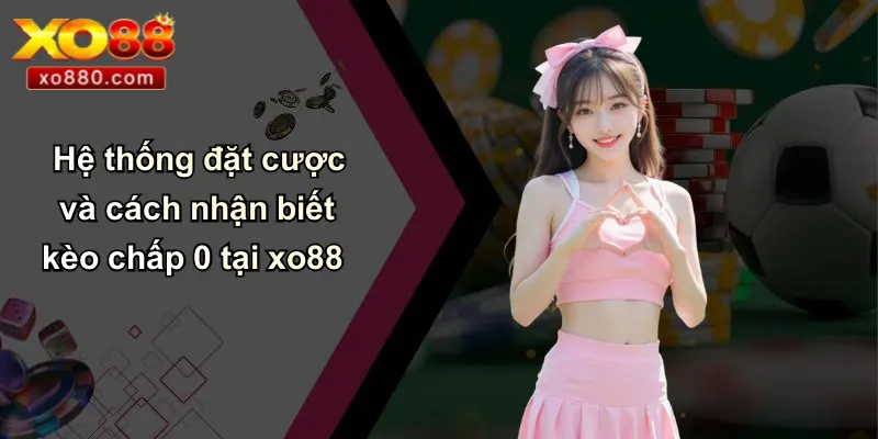 Hệ thống đặt cược và cách nhận biết kèo chấp 0 tại xo88
